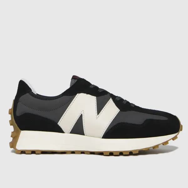 New Balance 327 trainers in Black UK 8 (EU 41 ½ )