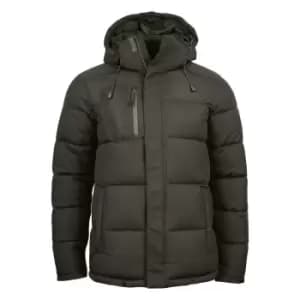 Clique Mens Colorado Padded Jacket (3XL) (Dark Grey)