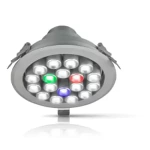 Phoebe LED Jewellery Display 19W 24V RotatorSpot Daylight 20° Aluminium