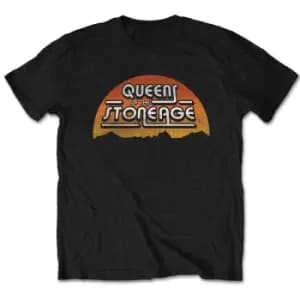 Queens Of The Stone Age - Sunrise Unisex XX-Large T-Shirt - Black