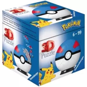 Ravensburger Pokemon Great Ball 3D Jigsaw Puzzle - 54 Pieces