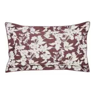 Bedeck of Belfast Aris Print Pillowcase Oxford - Red