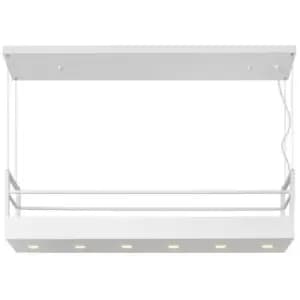 Lucide MIRAVELLE - Bar Pendant Light - 6xGU10 - White