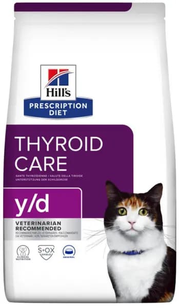 Hill's Prescription Diet Feline y/d Thyroid Care Cat Food 1.5kg