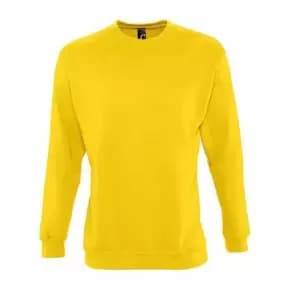 SOLS Unisex Supreme Sweatshirt (L) (Gold)