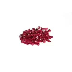 Salt Pro Spoke Nipples 16mm Red 40pcs
