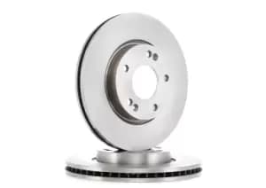 RIDEX Brake disc Internally Vented 82B0393 Brake rotor,Brake discs HYUNDAI,KIA,i30 (FD),i30 (GD),TUCSON (JM),i30 CW (FD),ix20 (JC),COUPE (GK)