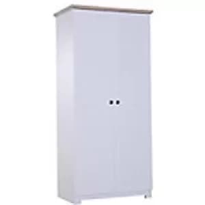 HOMCOM Cabinet 833-595 MDF White 800 mm x 480 mm x 1720 mm