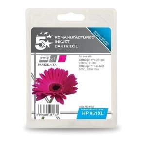 5 Star Office HP 951XL Magenta Ink Cartridge