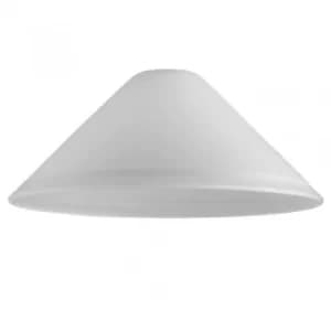 Tapered Glass Dome Pendant Shade in a Frosted Effect