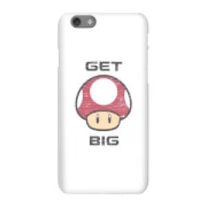 Nintendo Super Mario Get Big Mushroom Phone Case - iPhone 6S - Snap Case - Gloss