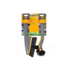 Wheel and Car Cleaning Wash Brush Twin Pack 2624 - Hozelock