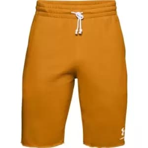 Under Armour Armour Sportstyle Terry Shorts Mens - Yellow