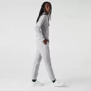 Lacoste Womens Blended Cotton Jogging Pants Size 12 Grey Chine