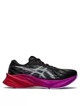 Asics Novablast 3 Trainers - Black/Pink, Size 6, Women