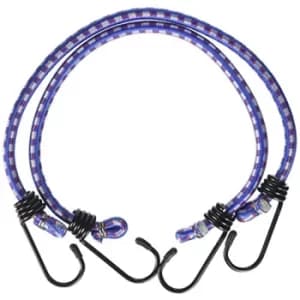 Longridge Elasticated Trolley Straps Black