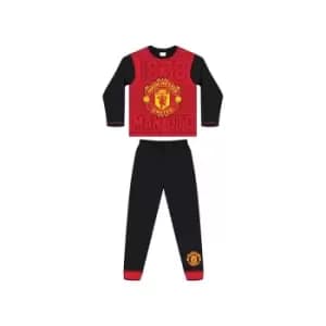4-5 Years Man UTD Pyjamas Sublimation Print Older Boys 33902