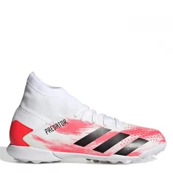 adidas Predator 20.3 TF Junior Football Trainers - White/Black