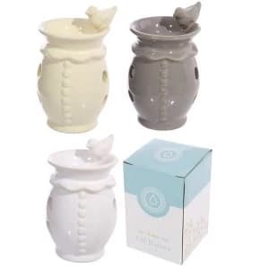 Bird Bath Design Ceramic Oil Burner (1 Random Supplied)