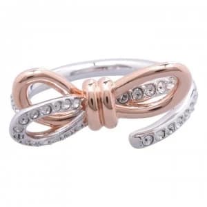 Swarovski Lifelong Bow Medium Ring 55 - Gold