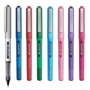 Uni-Ball Eye Fine Designer UB-157D Rollerball Pen Line Width 0.5mm Tip Width 0.7mm Assorted Colours 1 x Pack of 8 Pens