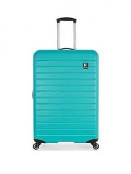 Revelation By Antler Dominica 4W Large Spinner Turquoise Suitcase
