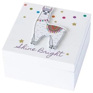 Arora Kids Keepsake Box Llama