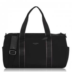 Ted Baker Ted Better Nylon Holdall - BLACK