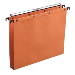 Elba Foolscap Ultimate AZ0 Suspension File Manilla 30mm Base 350 Sheets Orange 1 x Pack of 25 Files