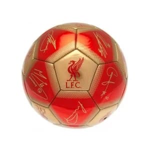 Liverpool Signature Ball Size 5 Red Gold 7068