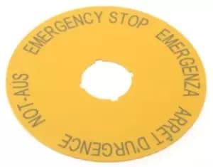 Eaton M22 Label for RMQ Titan Series