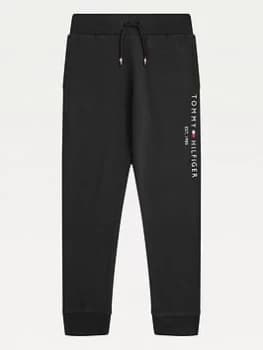 Tommy Hilfiger Boys Essential Sweatpants - Black, Size 6 Years