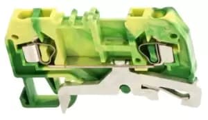 Wago 280 Earth Terminal Block, 14 12 AWG, 2.5mm, 600 V