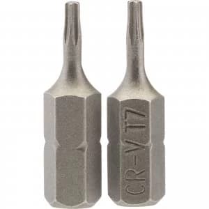 Draper Torx Screwdriver Bits T7 25mm Pack of 2