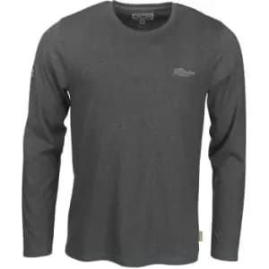 JCB Trade Long Sleeved T-Shirt Grey - XX-Large