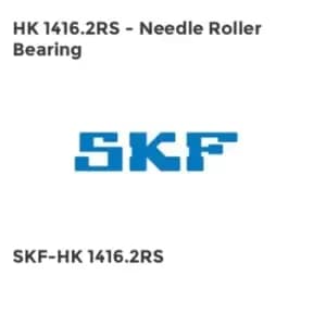HK 1416.2RS - Needle Roller Bearing
