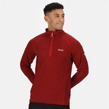 Regatta Montes Half Zip Fleece - ChineseR/Blk