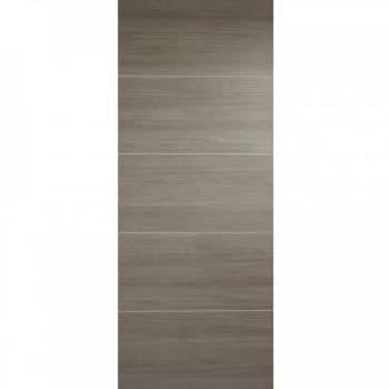 LPD Santandor 5 Panel Fully Finished Light Grey Internal Door - 1981mm x 686mm (78 inch x 27 inch)