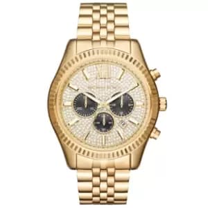 Mens Michael Kors Stainless Steel Lexington