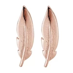 ChloBo REST729 Women's Cuff Feather Earrings