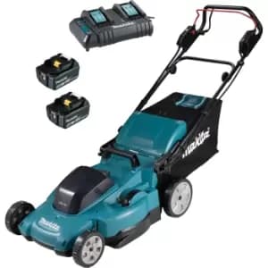 Makita DLM539CT2 530mm Cordless Lawnmower