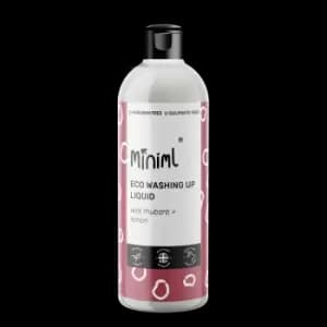 Washing Up Liquid - Rhubarb + Lemon - 12 x 500ML PET Flip (MIN303)