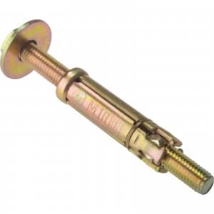 ForgeFix Masonry Anchor Loose Bolt M10 25L Pack of 5