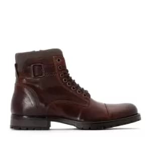 Jack & Jones Lace-up Boots brown brownstone 6.5