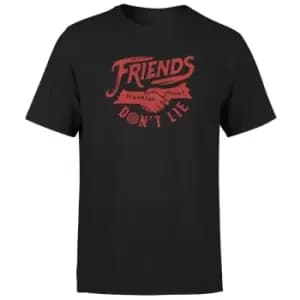 Stranger Things Friends Don't Lie Unisex T-Shirt - Black - 3XL - Black