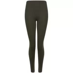 Tombo Womens/Ladies Core Pocket Leggings (L-XL) (Olive Green)