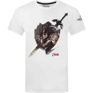 The Legend Of Zelda Mens Pyjama Set (M) (White/Grey/Black)