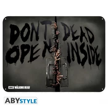 The Walking Dead - Zombies (28 x 38cm) Metal Plate