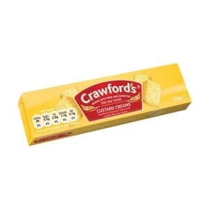 Crawfords 150g Custard Creams Biscuits Pack of 12