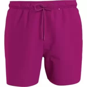 Calvin Klein Medium Drawstring Tape Swim Shorts Mens - Pink